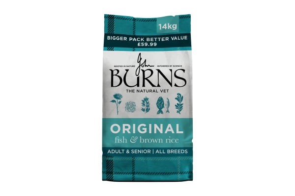 Burns Original Fish & Brown Rice 14kg