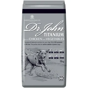 Dr John Titanium Chicken with Veg 4kg