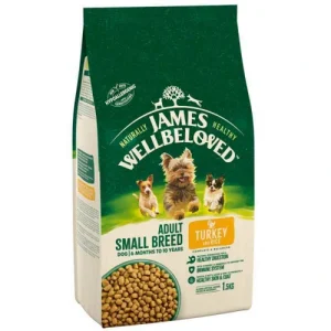 James Wellbeloved Adult Hypoallergenic Small Breed - Turkey & Rice