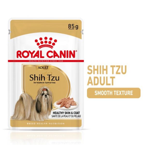 Royal Canin Shih Tzu Adult Wet Dog Food (in Loaf) 12x85g Pouches