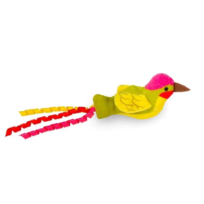 Petface Planet Harper Hummingbird - Plush Cat Toy