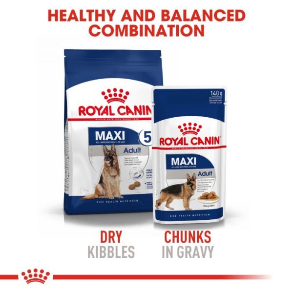 Royal Canin Maxi Adult 5+ Years Dry Dog Food 15kg - Image 2