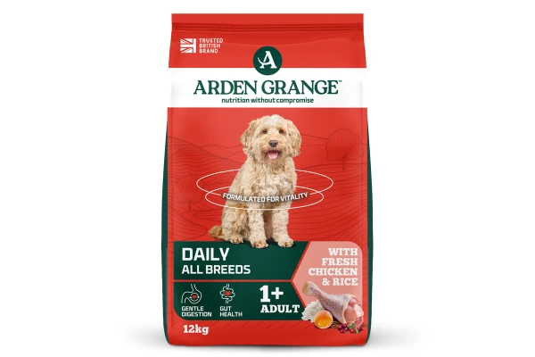 Arden Grange Adult Chicken & Rice 12kg