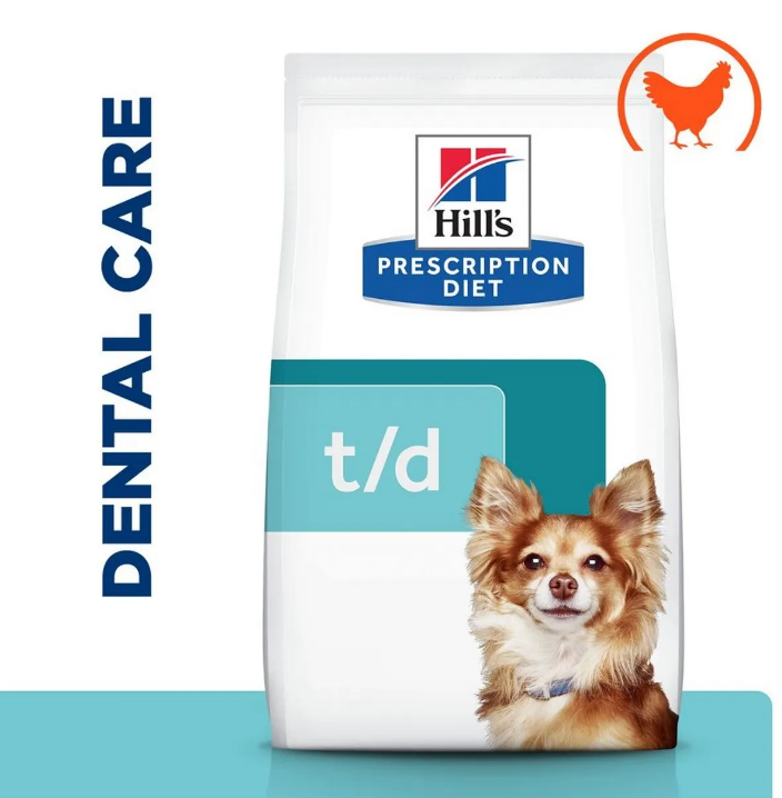 Hills Prescription Diet TD Mini Dry Food for Dogs 3kg