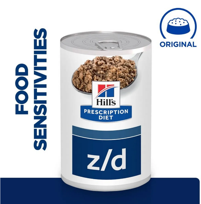 Hills Prescription Diet ZD Tins for Dogs - Pack Size : 12 x 370g Tins