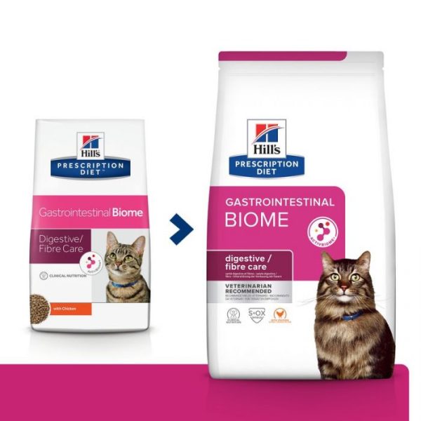 Hill's Prescription Diet Gastrointestinal Biome Cat Food with Chicken - Image 3