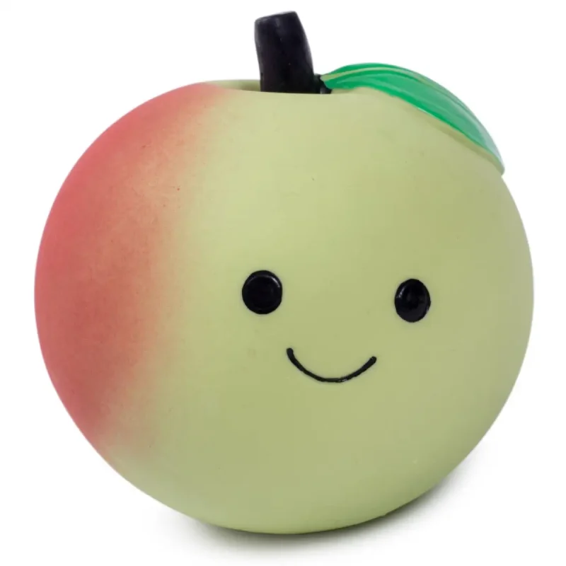 Petface Foodie Faces Large Latex Dog Toy - Apple