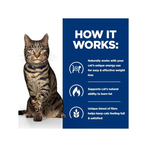 Hill's Prescription Diet Metabolic Weight Management Dry Cat Food with Tuna - Image 6